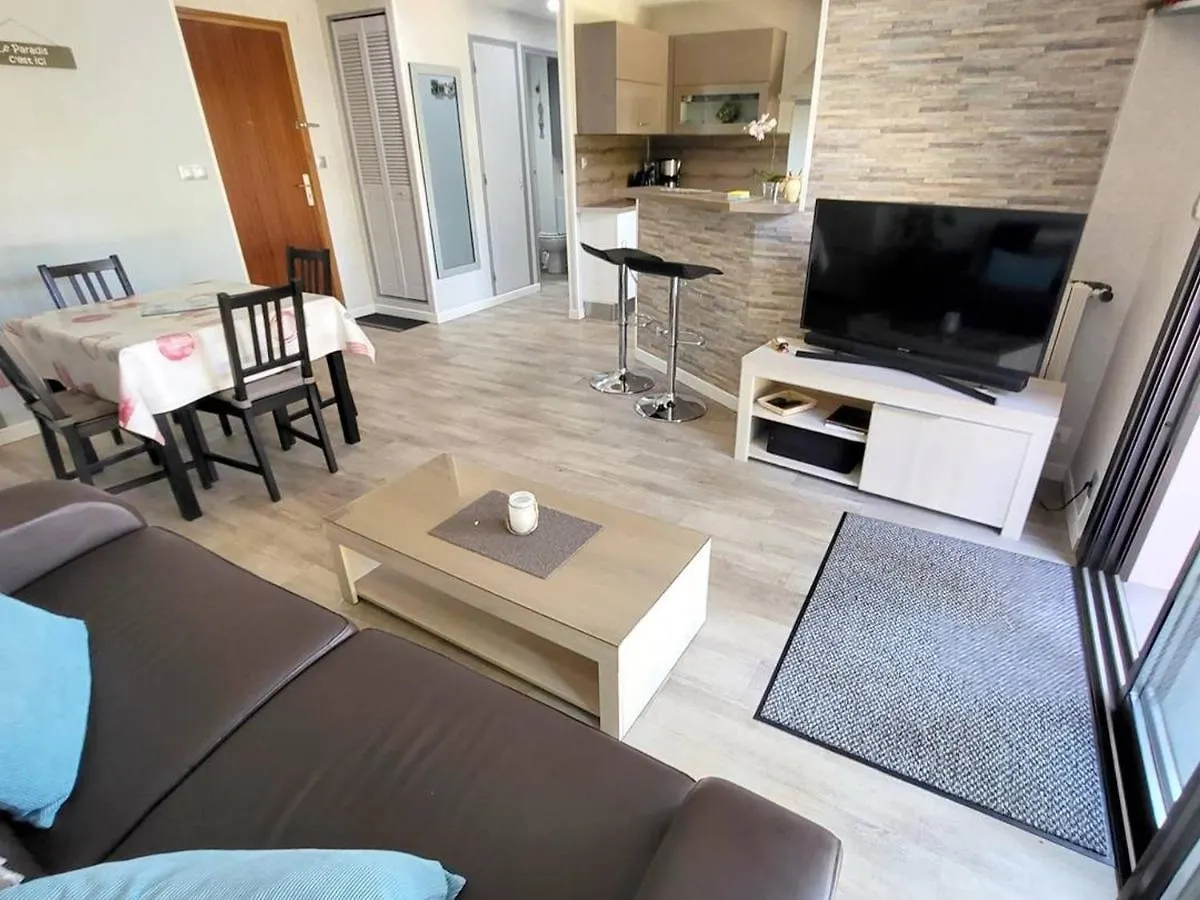 סיס-פור-לה-פלאז' T2 Renove Climatise Avec Jardin, Proche Plage, Parking Securise - Fr-1-316-174